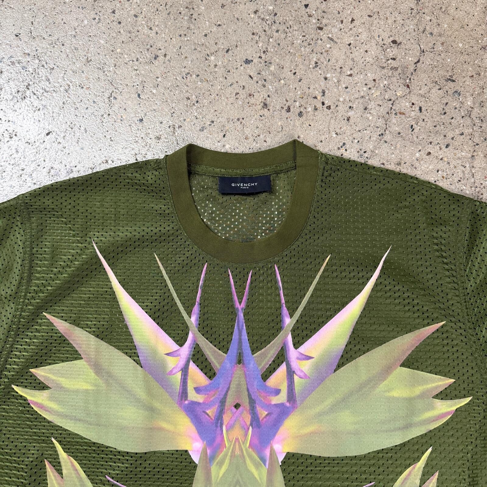 Givenchy Givenchy SS12 Look 17 Birds of Paradise Jersey Tee Size US M / EU 48-50 / 2 - 4 Thumbnail