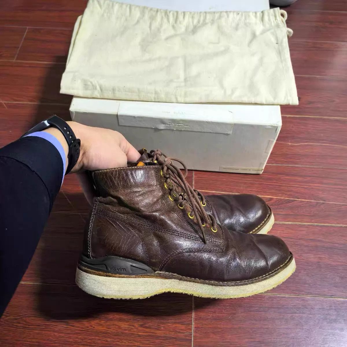 Visvim visvim 17aw virgil boots m8 kangaroo leather Size US 8 / EU 41 - 3 Thumbnail