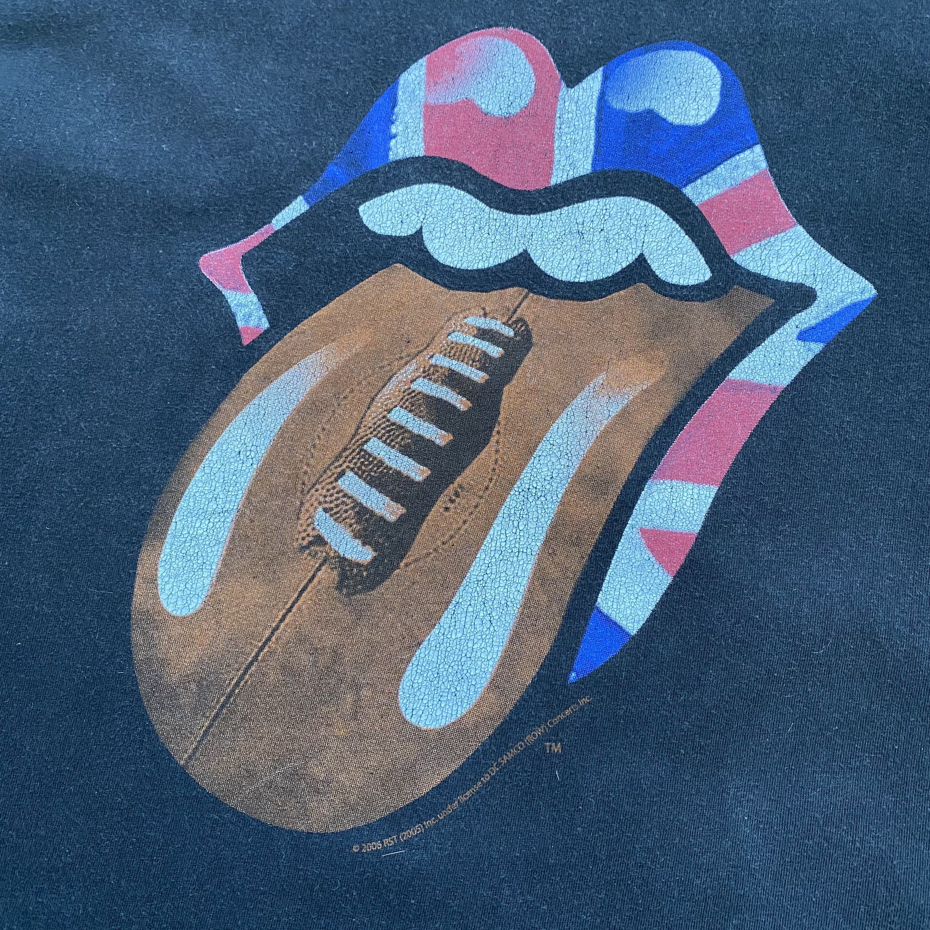 Band Tees 🎸 Vintage Faded The Rolling Stones tour tee Y2K rock Size US XL / EU 56 / 4 - 8 Thumbnail