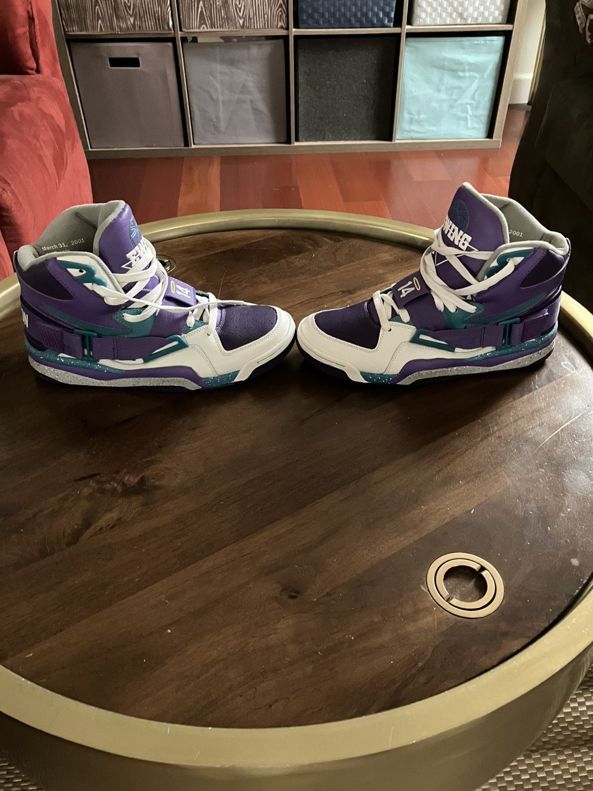 Ewing Athletics Ewing Athletics Concepts Anthony Mason Tribute Purple Teal. Size US 10 / EU 43 - 2 Thumbnail