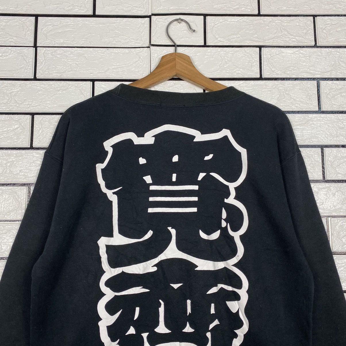 Kansai Yamamoto 📌Vintage Sweatshirt Kansai O2 Big Log Spell Out Size US M / EU 48-50 / 2 - 10 Thumbnail