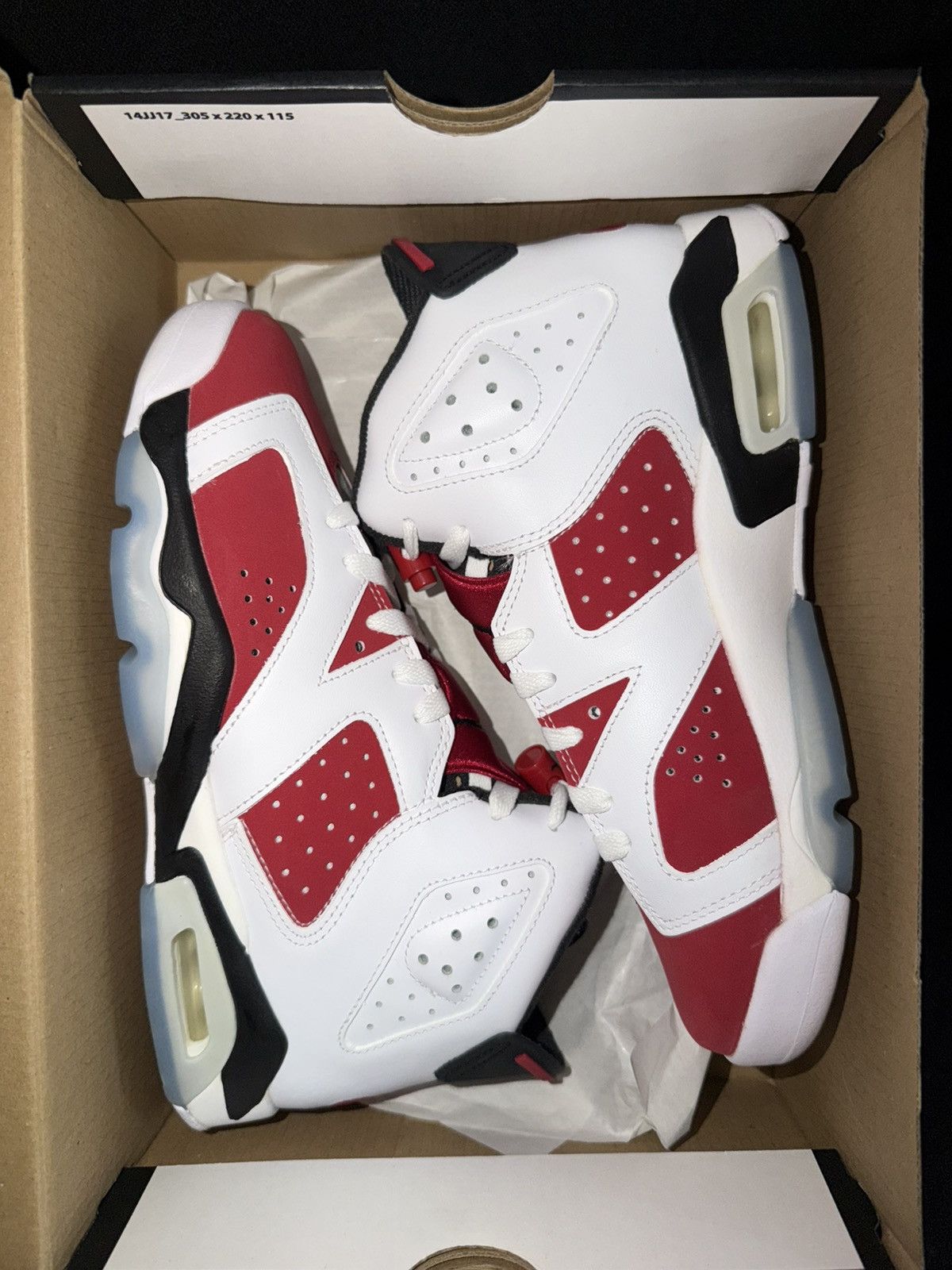 Jordan Brand Jordan 6 Retro Carmine Size US 6 / EU 39 - 1 Thumbnail