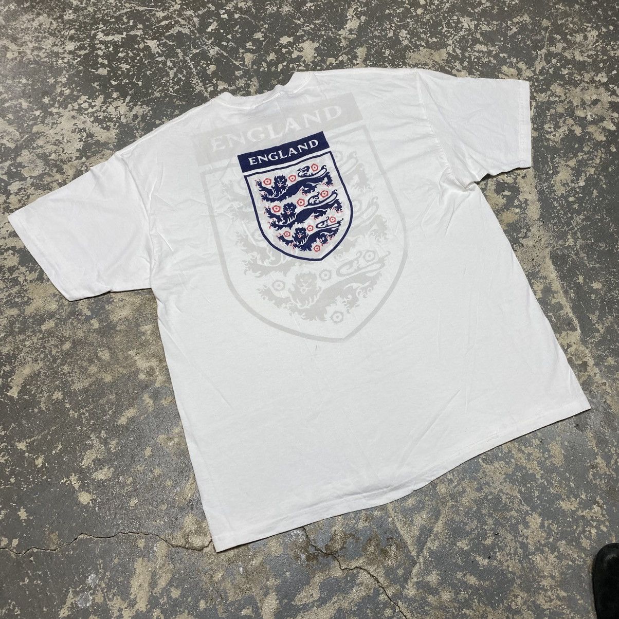 Vintage Vintage England Umbro Soccer Football Tshirt Size US XL / EU 56 / 4 - 9 Thumbnail