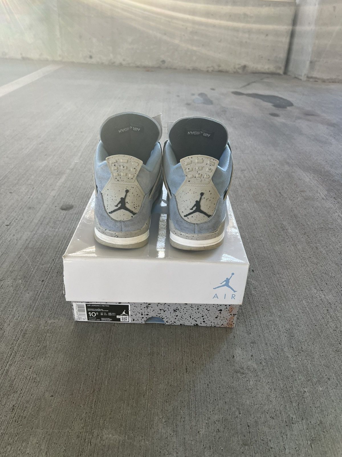 Jordan Brand Jordan 4 Retro University Blue Size US 10.5 / EU 43-44 - 4 Thumbnail