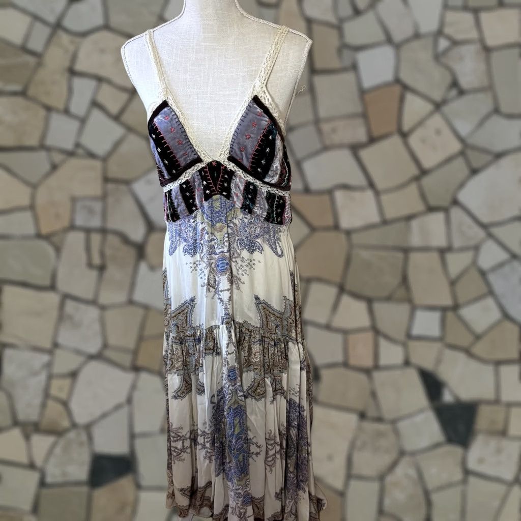 free people patchwork maxi dress Under the Moon Light Patchwork Maxi Dress
