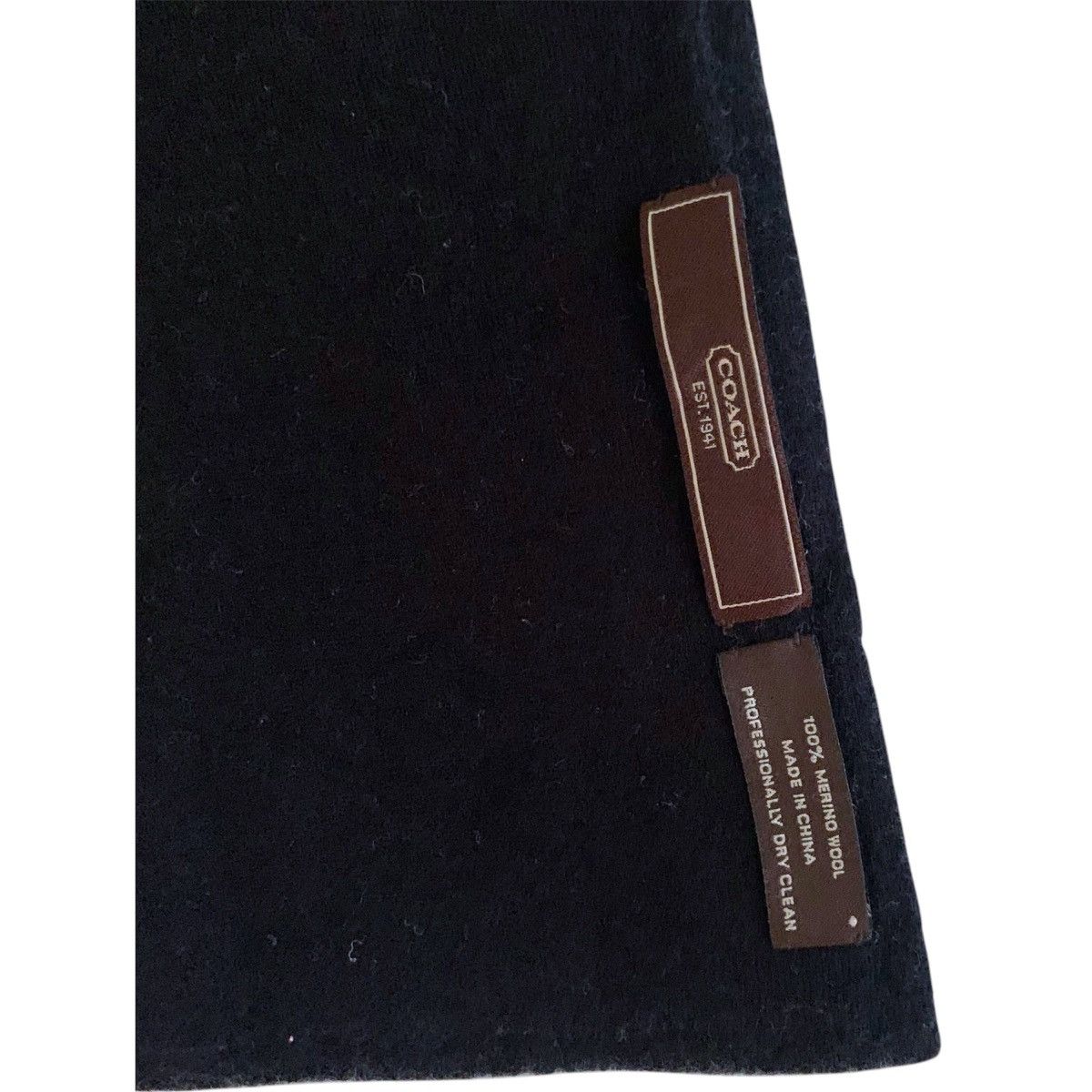 Coach Coach Monogram Merino Wool Scarf Size ONE SIZE - 5 Thumbnail