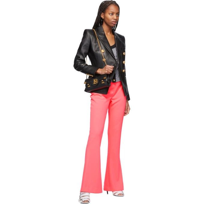 Balmain o1y0625 Sweatpant in Pink Size 26" / US 2 / IT 38 - 4 Thumbnail