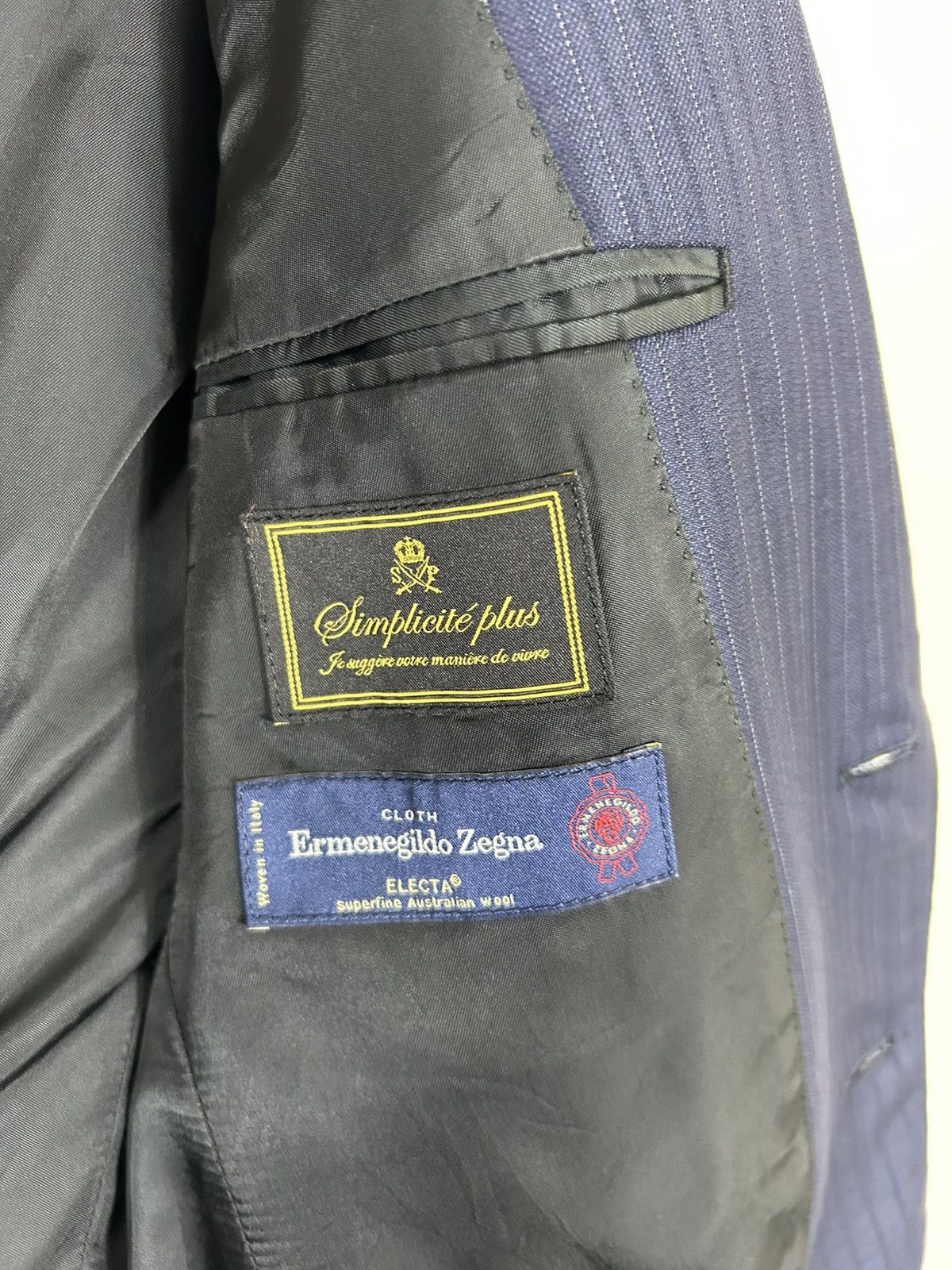 Ermenegildo Zegna 🔥Ermenegildo Zegna Simplicite Plus Single Breast Coat Size US S / EU 44-46 / 1 - 8 Thumbnail
