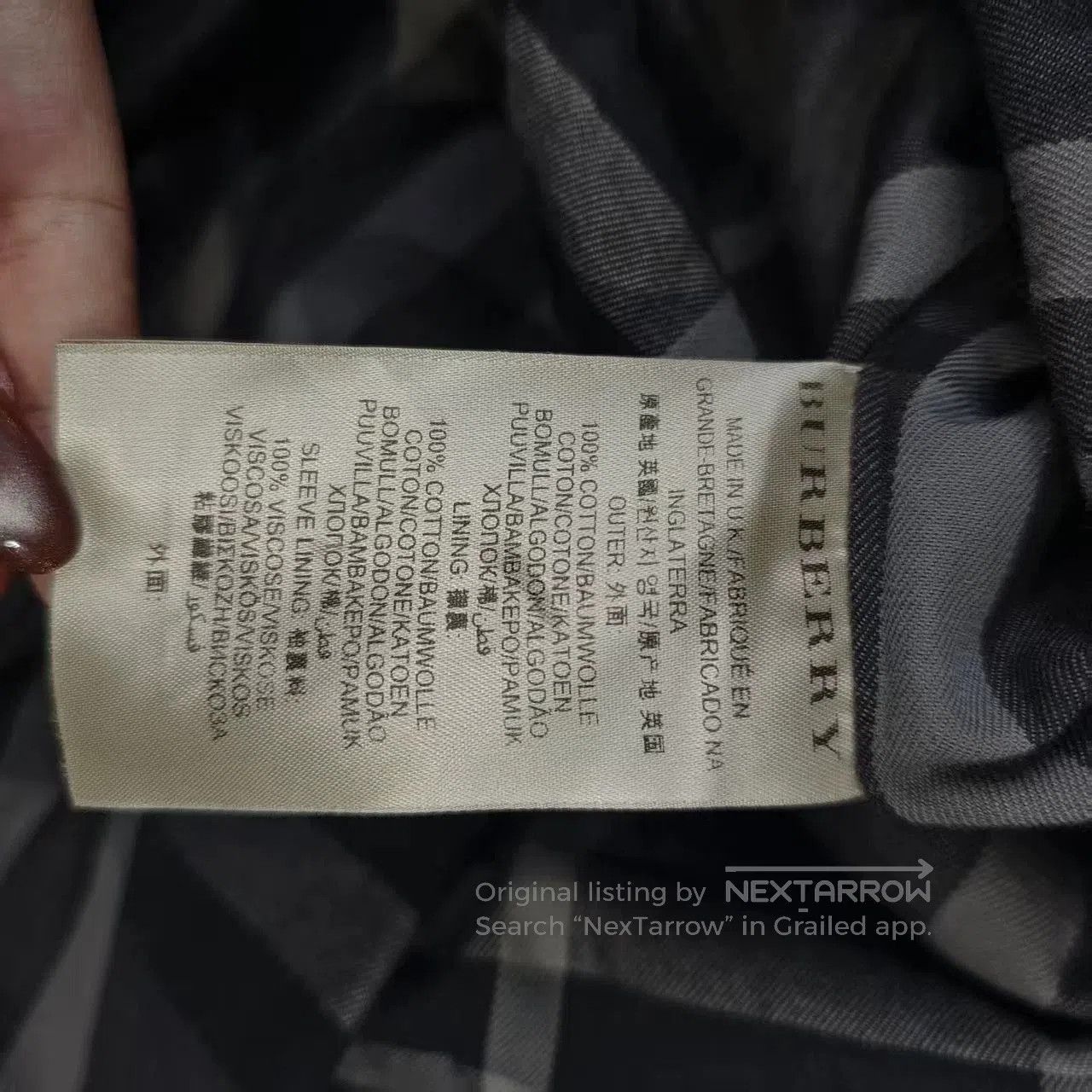 Burberry burberry kensington trench coat in black. Size US L / EU 52-54 / 3 - 6 Thumbnail