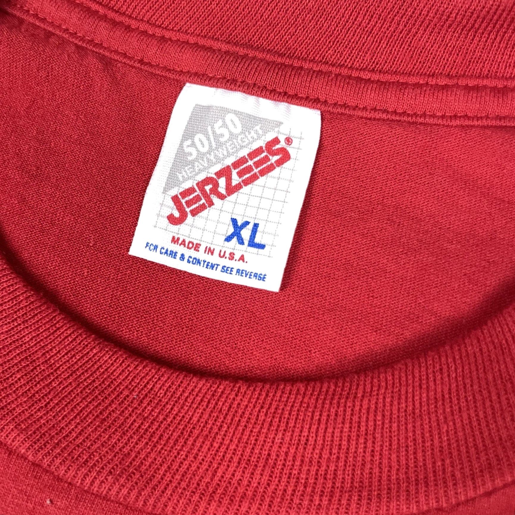 Jerzees VINTAGE Seattle Shirt Mens XL Red 90s Washington WA Souvenir Destination Art EUC Size US XL / EU 56 / 4 - 5 Thumbnail