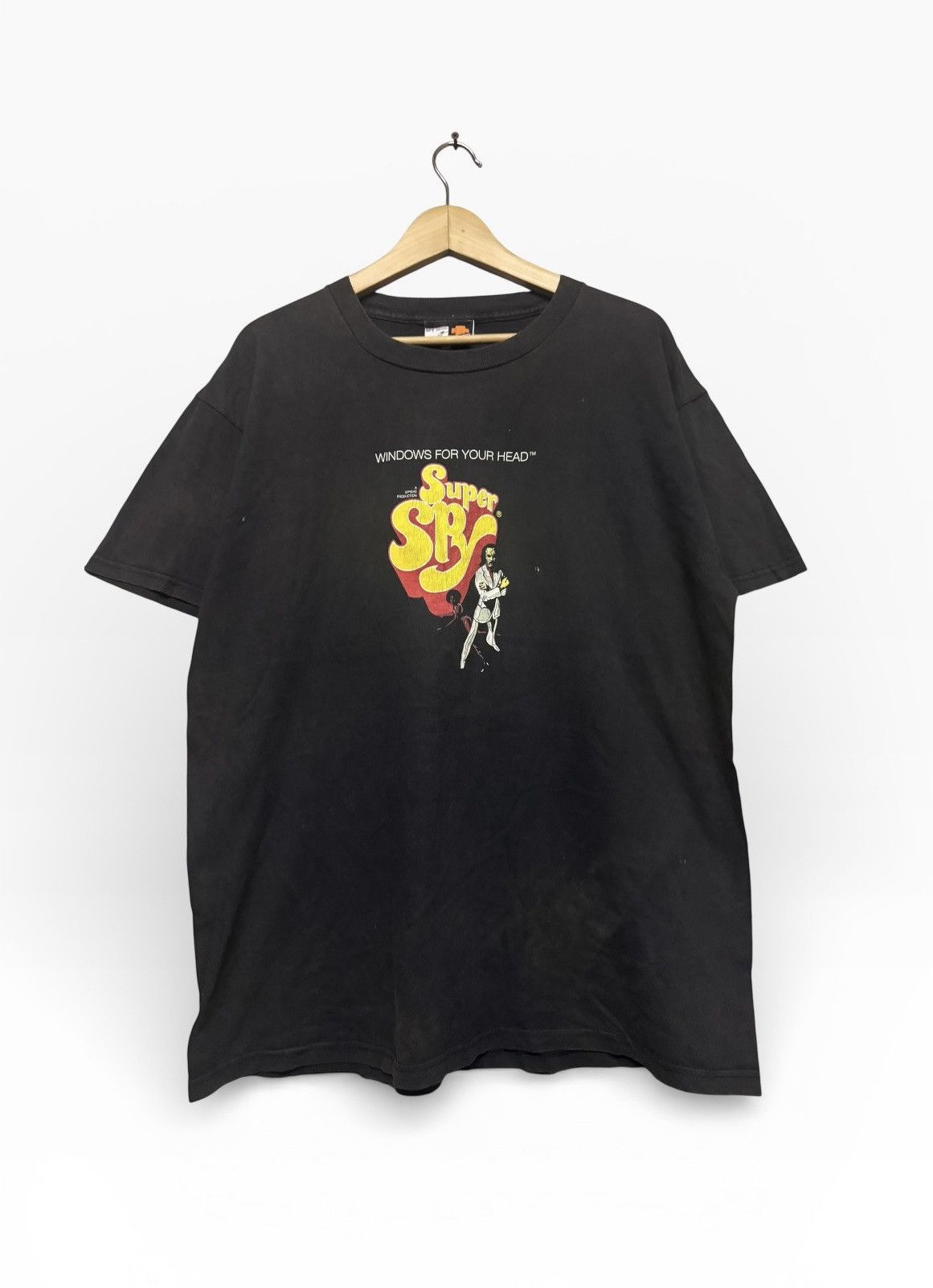 SPY Optic Vtg🔥90’s Spy Optic Printed Super Spy Tee Size US L / EU 52-54 / 3 - 2 Thumbnail