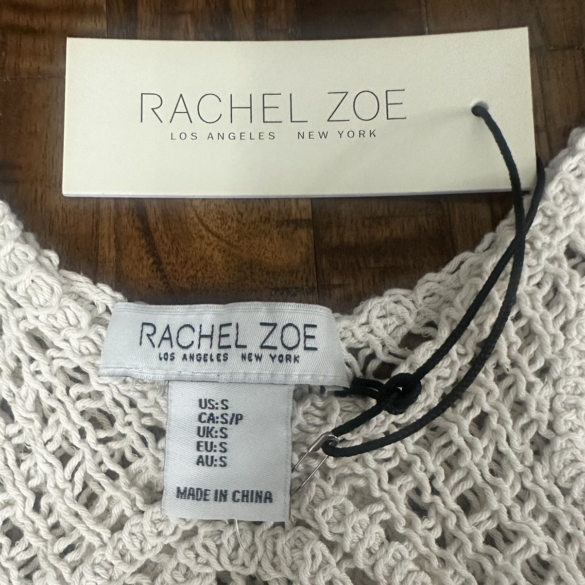 Rachel Zoe NWT Rachel Zoe Crotchet Crop Tank Top Off White Size S / US 4 / IT 40 - 5 Thumbnail