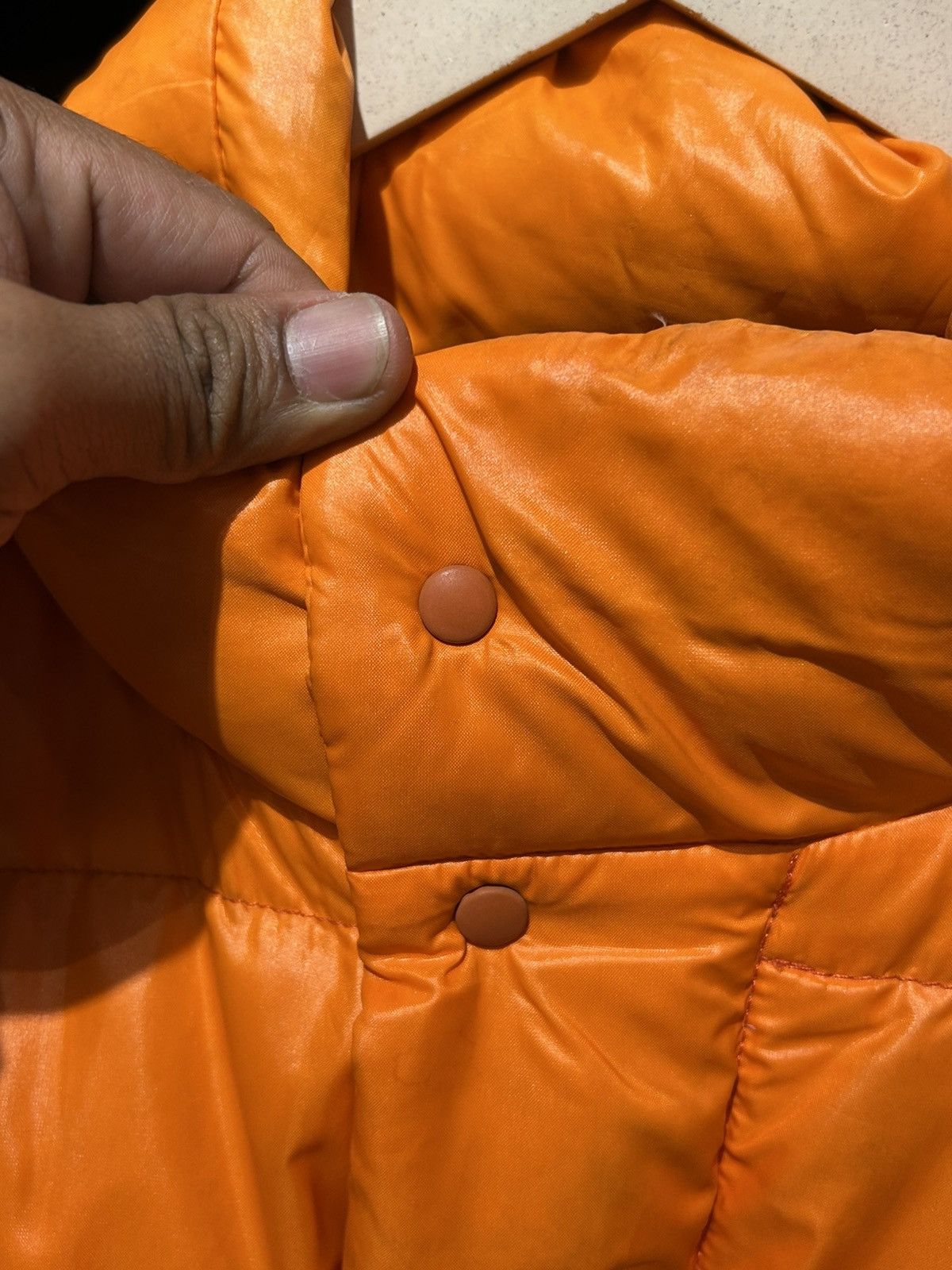 Moncler Grenoble Moncler Grenoble Orange Synthetic Puffer Jacket Size US L / EU 52-54 / 3 - 7 Thumbnail