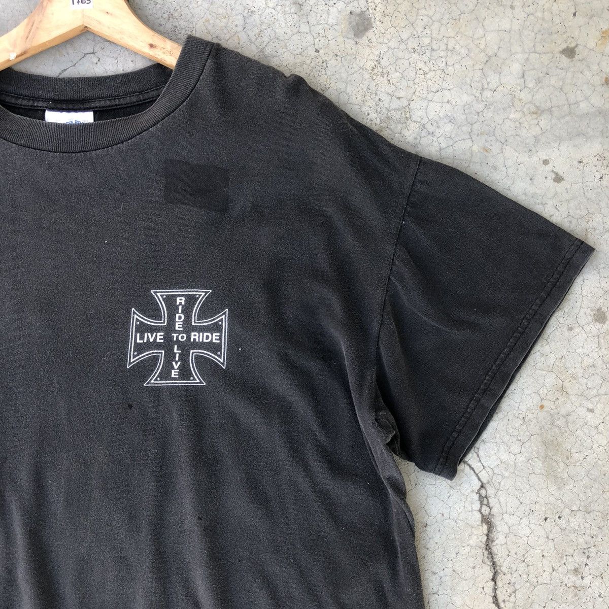 Other 🔴Very Rare Ride To Live T-Shirt Faded Size US XL / EU 56 / 4 - 5 Thumbnail