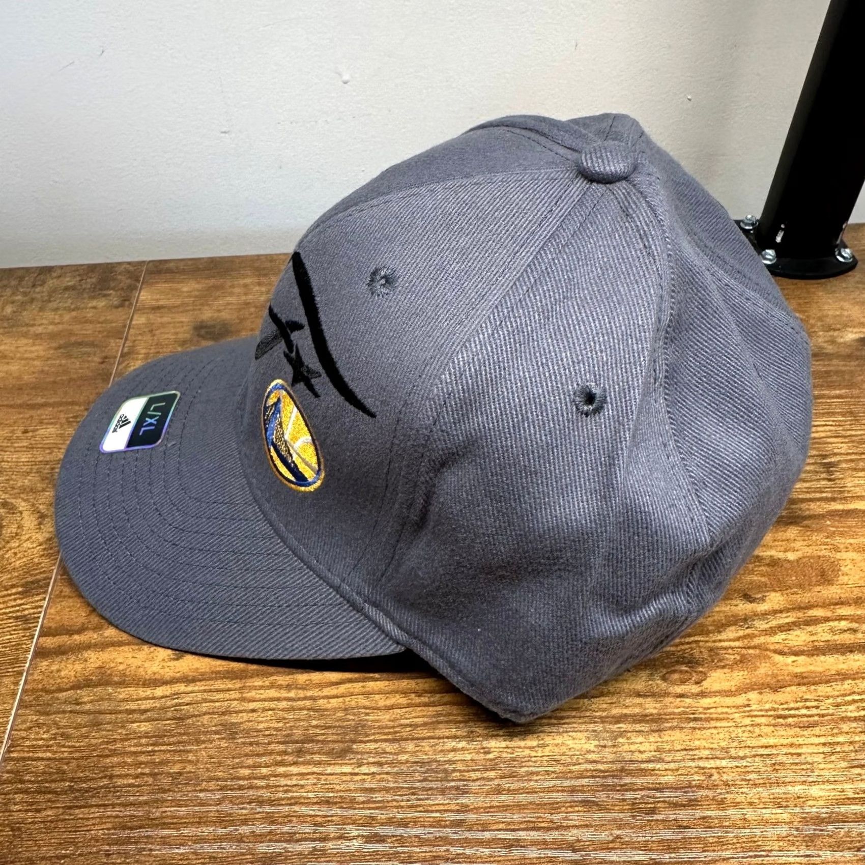 Adidas Adidas Grey NBA Basketball Cap Mens LXL Sport Casual Hat Size ONE SIZE - 2 Thumbnail