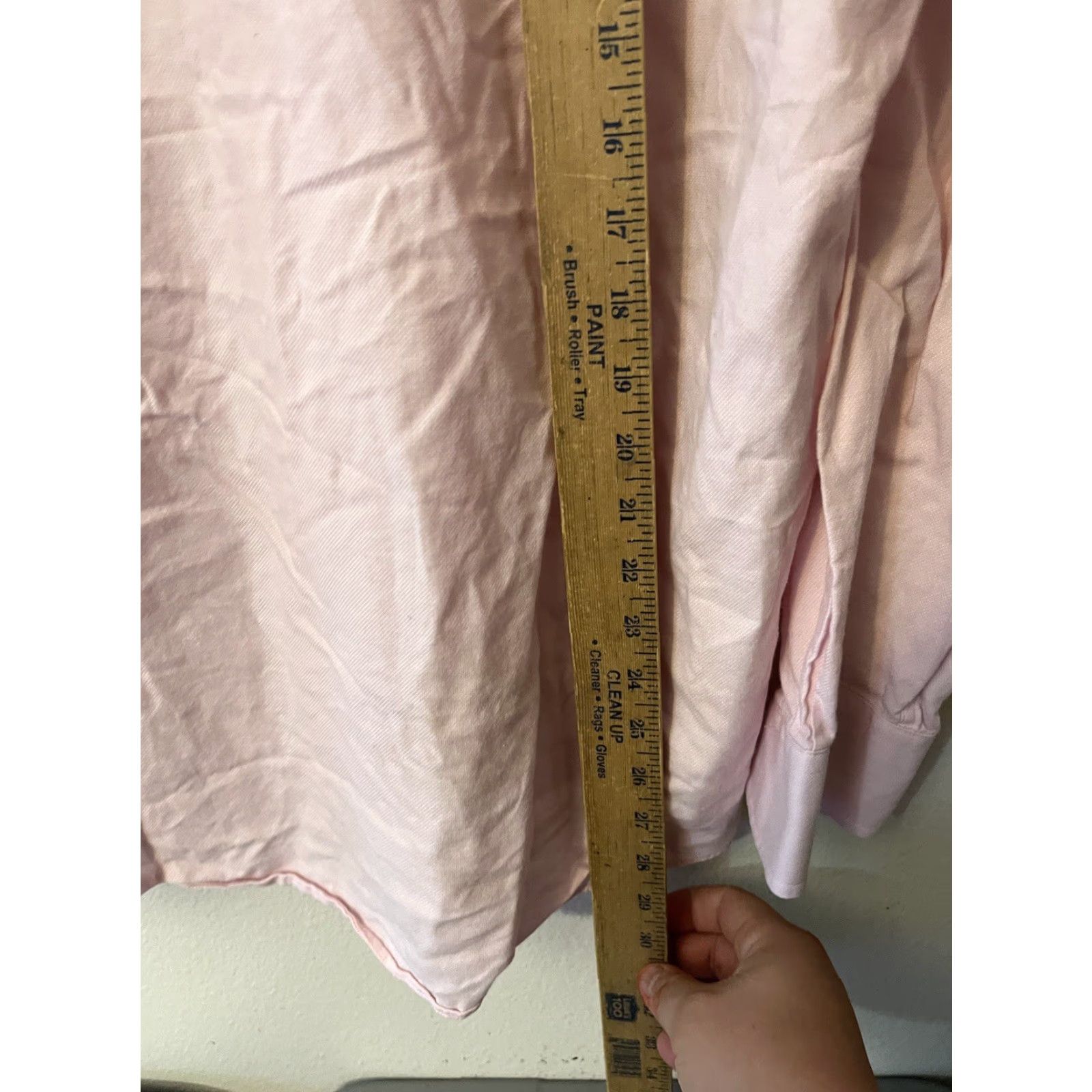 Tommy Hilfiger VINTAGE Tommy Hilfiger Shirt Ithaca Slim Fit Long Sleeve Button Front 17 XL Pink Size US XL / EU 56 / 4 - 4 Thumbnail