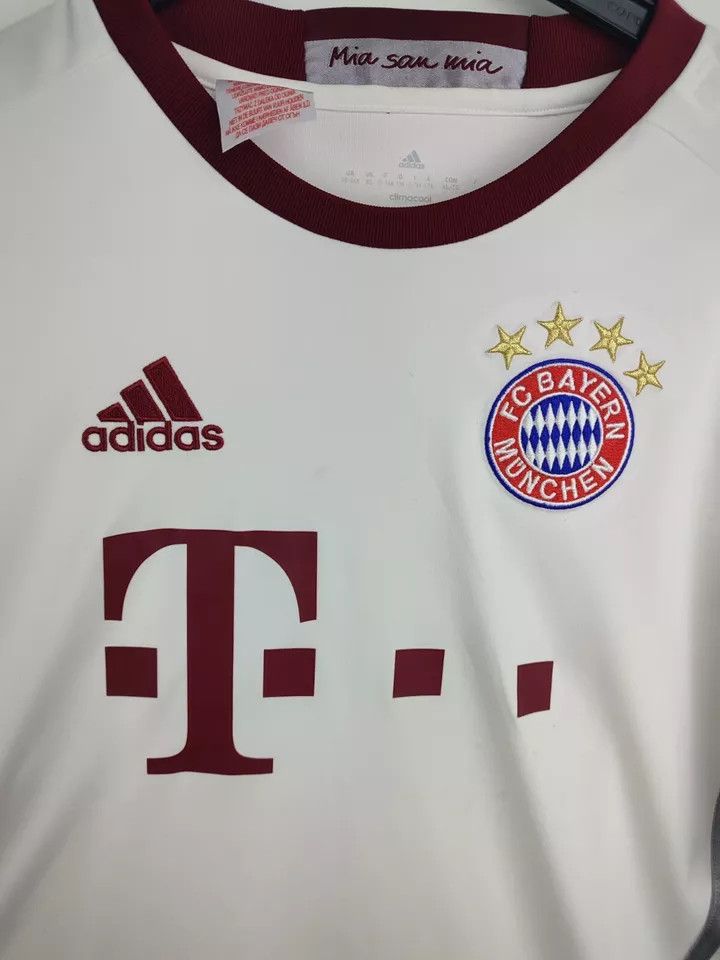 Adidas 2016-17 FC Bayern Munich third #17 Boateng FOOTBALL Kit Size US XL / EU 56 / 4 - 2 Thumbnail