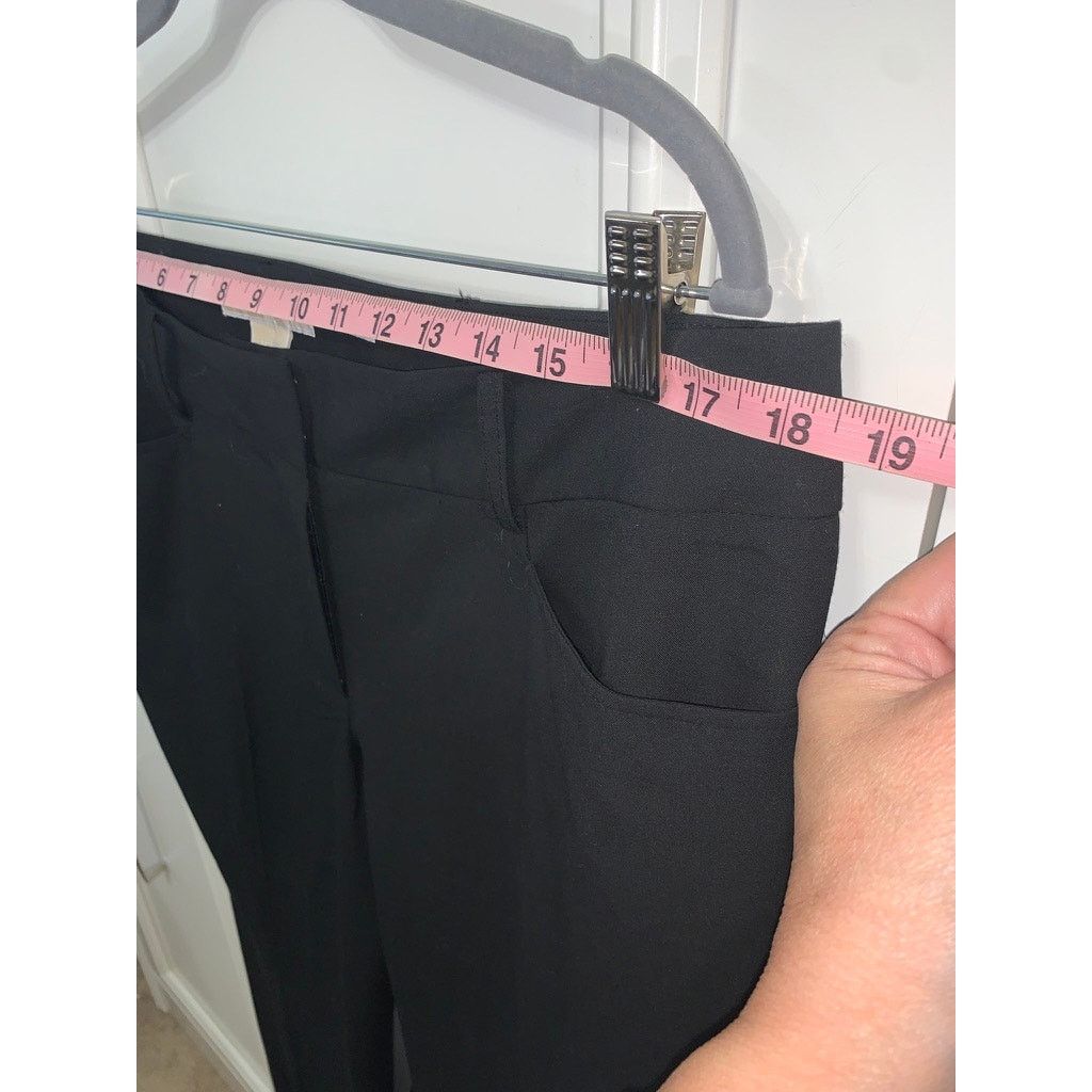 Michael Kors NWT Michael Kors Women's Black Flared Leg Pants Size 14 Size 36" / US 14 / IT 50 - 8 Thumbnail