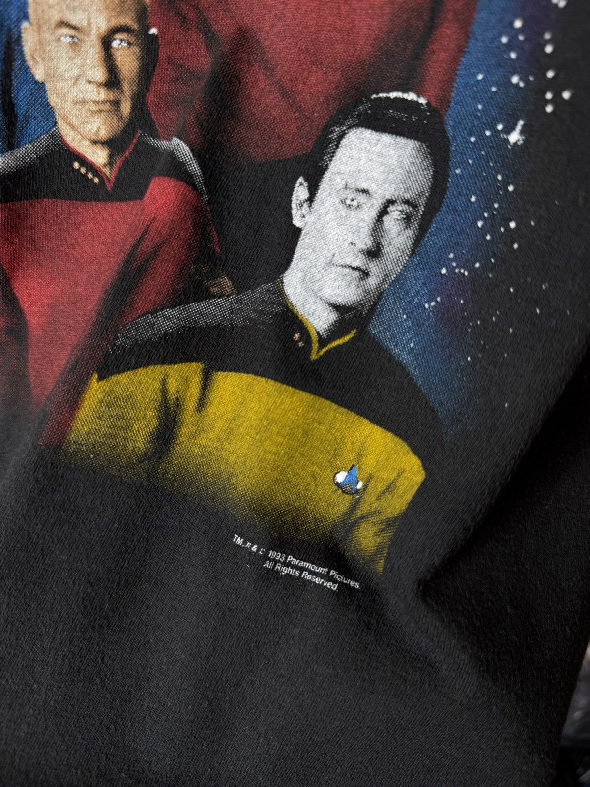 Other Rare! 1993 Vintage Star Trek The Next Generation T Shirt Size US L / EU 52-54 / 3 - 5 Thumbnail