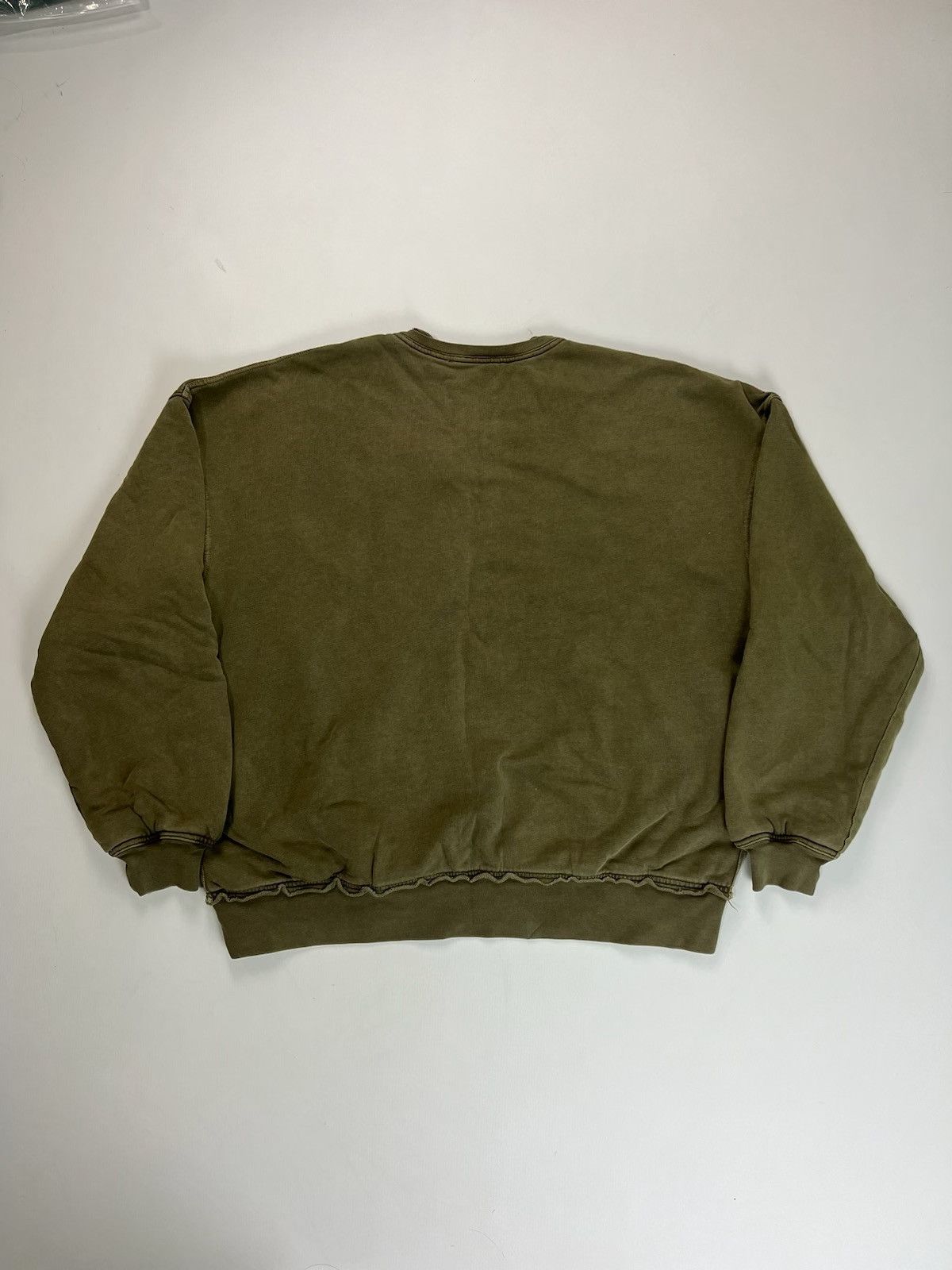Haider Ackermann Haider Ackermann Perth Sweatshirt Olive Sz. L Size US L / EU 52-54 / 3 - 2 Thumbnail