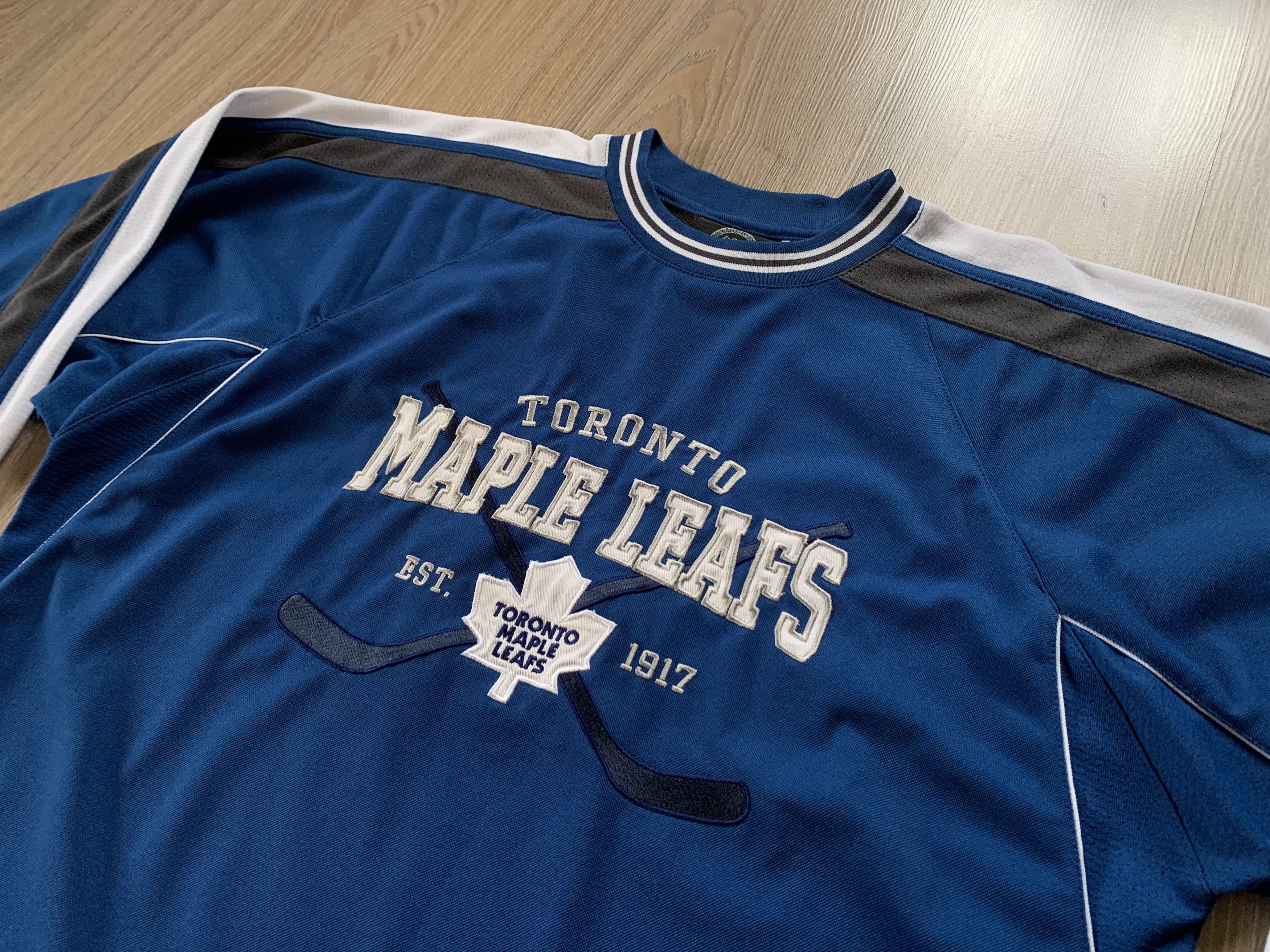NHL × Vintage Vintage NHL Toronto Maple Leafs Hockey Jersey Size US L / EU 52-54 / 3 - 2 Thumbnail