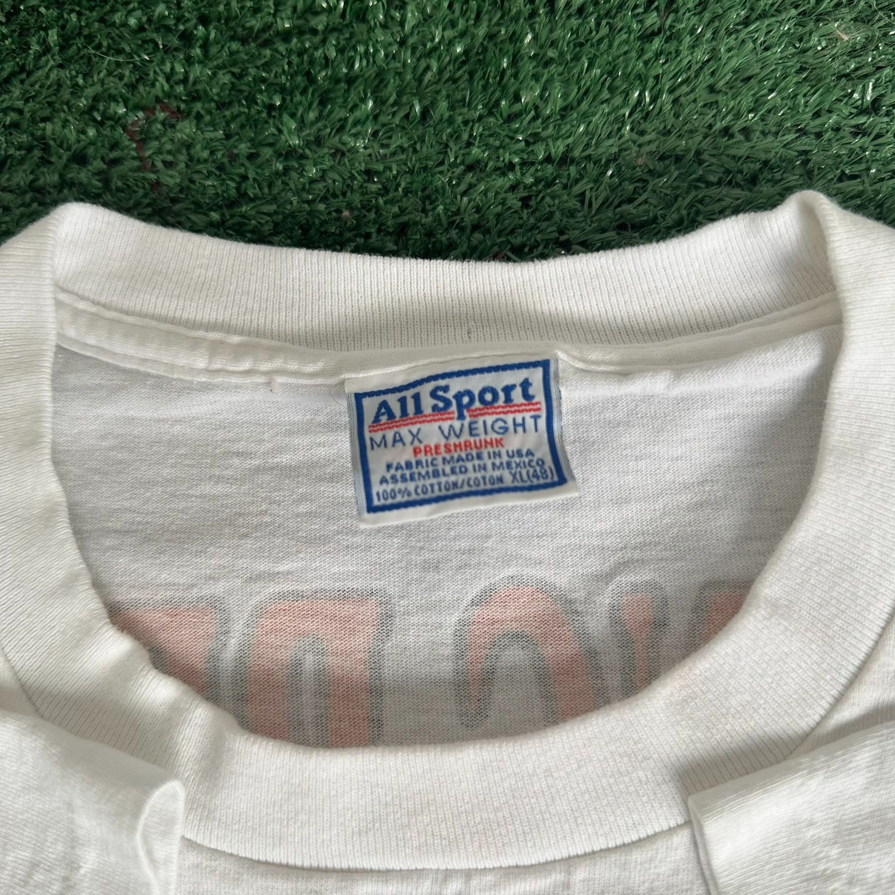 All Sport Vintage 2001 Spring Break Rules T-Shirt Boxy Y2K Single Stit Size US XL / EU 56 / 4 - 7 Thumbnail