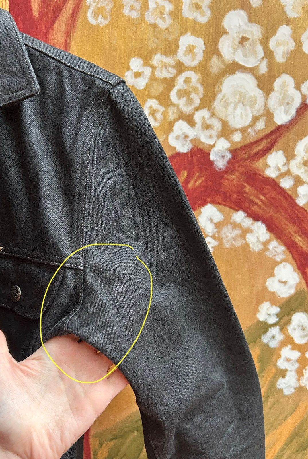 Indigofera Indigofera Copeland Slim Denim Jacket 14oz Black Selvedge Size US XS / EU 42 / 0 - 18 Thumbnail