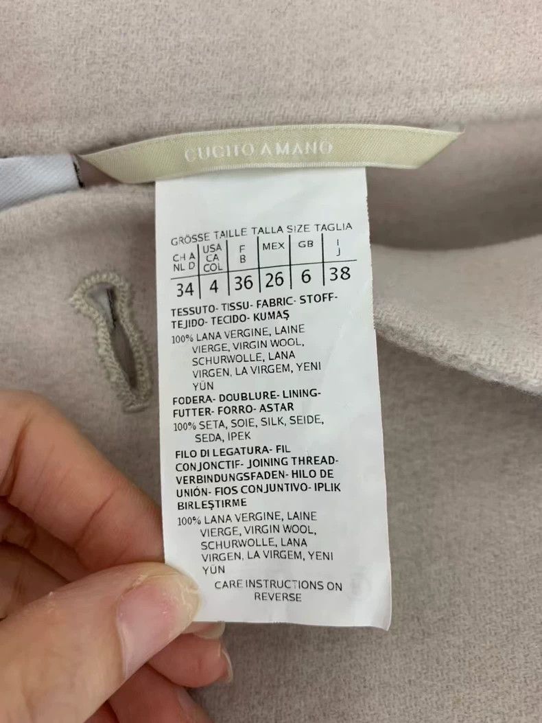 Max Mara Max Mara Glacier White Wool Coat Size M / US 6-8 / IT 42-44 - 8 Thumbnail