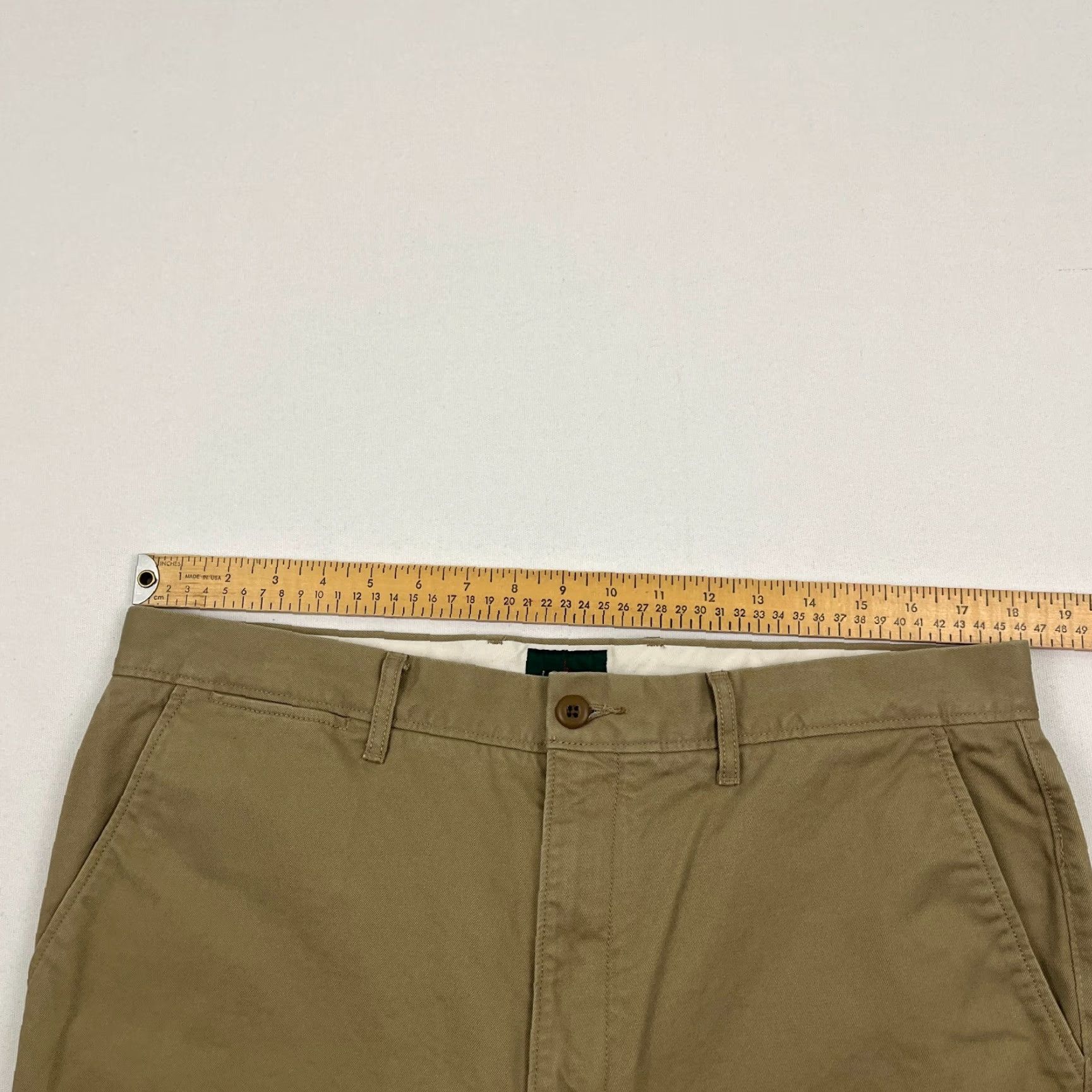 J.Crew J. Crew Oarsman Chino Pants Mens 36x26 Brown Straight Trousers Slacks Casual Business 5-Pocket Size US 36 / EU 52 - 4 Thumbnail