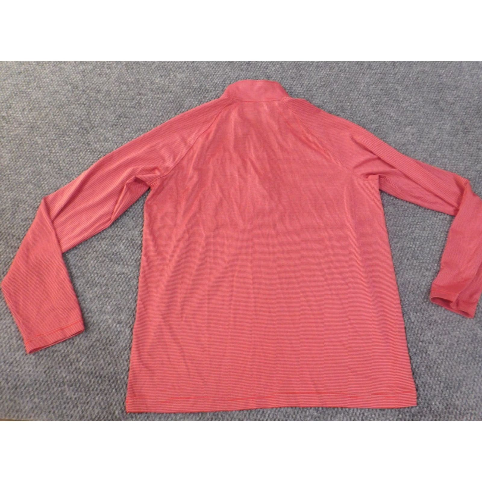 Under Armour Under Armour Sweatshirt Mens M Red Pullover Zip Striped Logo Golf Regular Knit Jacket Style Pullover Mens Size US M / EU 48-50 / 2 - 7 Thumbnail
