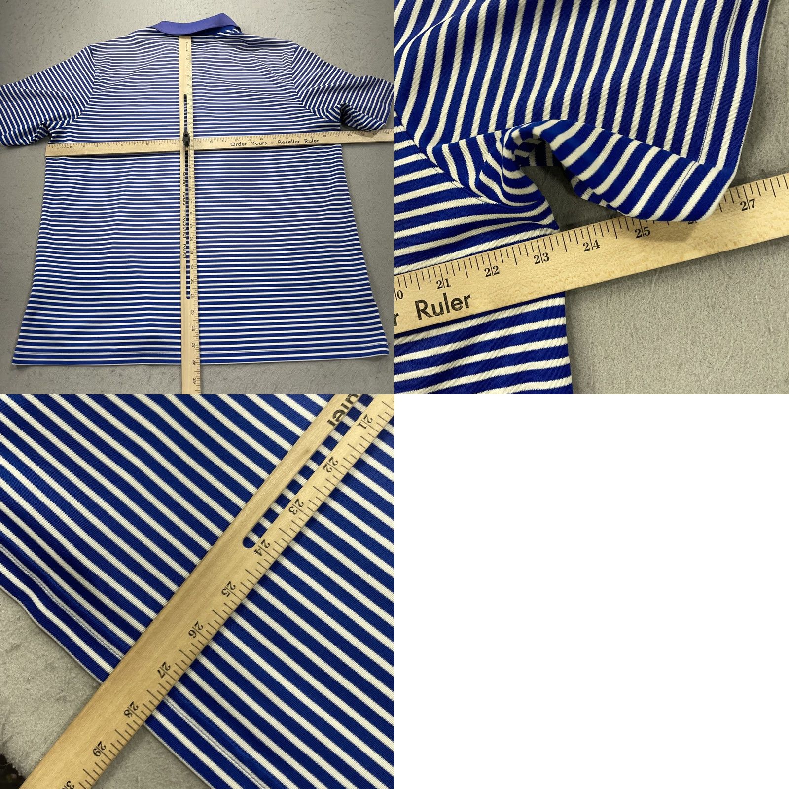Adidas Nike Adidas Pinehurst Golf Polo Shirt Mens L Blue White Logo Top 100 Size US L / EU 52-54 / 3 - 8 Thumbnail