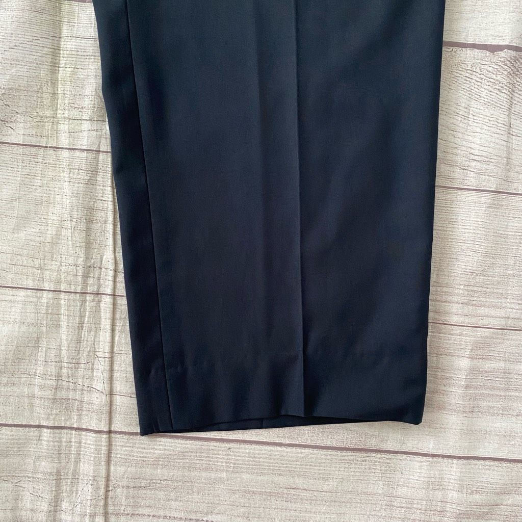 Giorgio Fiorelli Giorgio Fiorelli men 38/30 super Luxe pleated dress pants bl Size US 38 / EU 54 - 2 Thumbnail