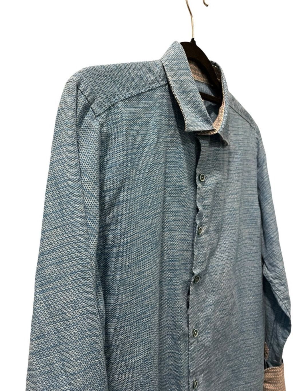 Robert Graham Robert Graham Flip Cuff Linen Button Down Shirt Size Small Size US S / EU 44-46 / 1 - 6 Thumbnail