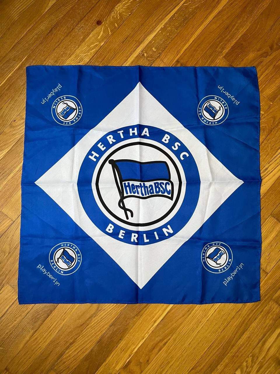 Other Hertha BSC Berlin bandana fan pocket square Size ONE SIZE - 1 Thumbnail