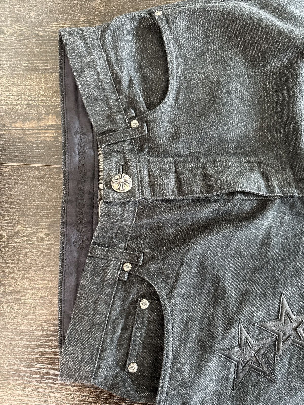 Chrome Hearts Chrome Hearts Star Patch Jeans Size US 32 / EU 48 - 3 Thumbnail