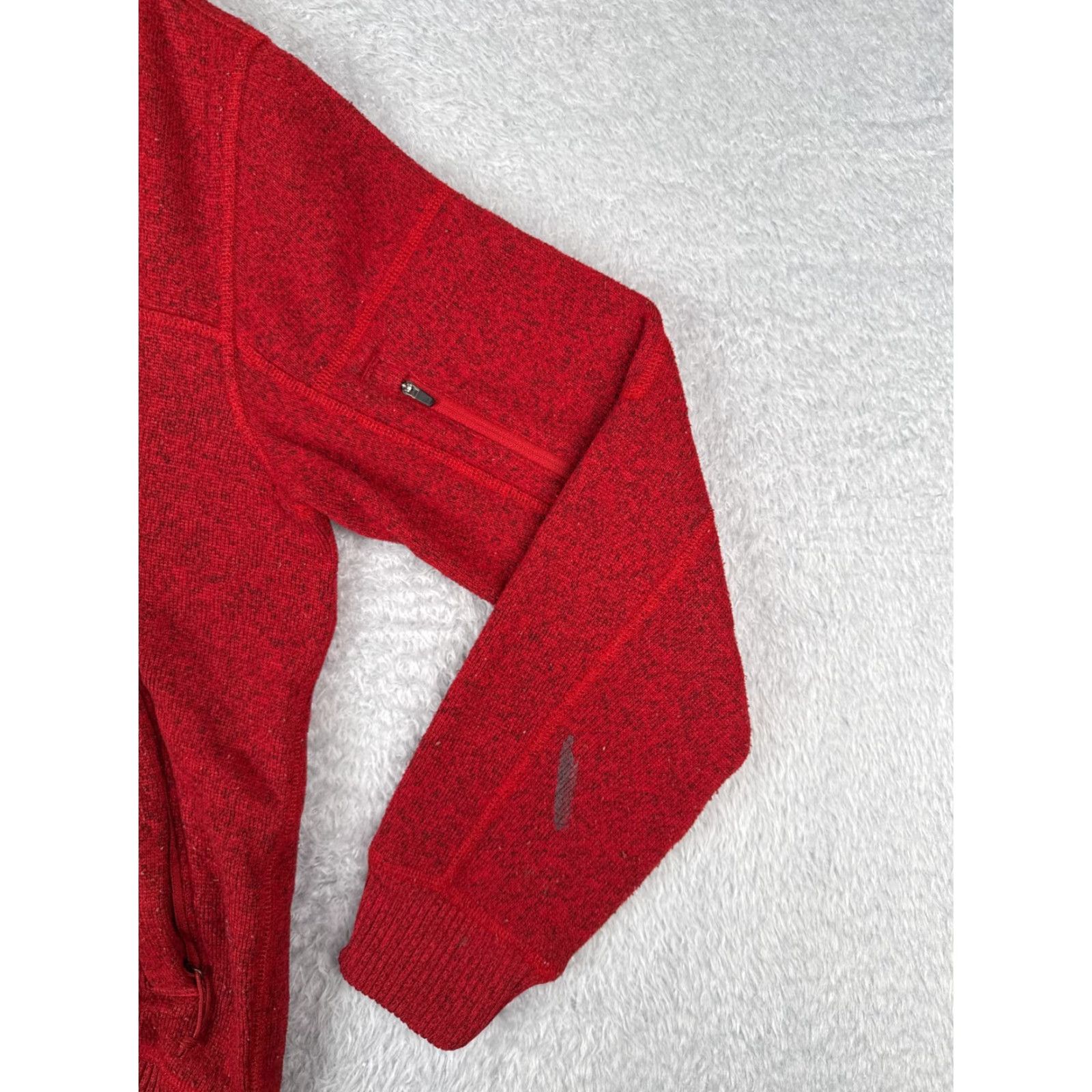 The North Face The North Face Hoodie Men Small Red Pullover Knit 1/4 Zip Size US S / EU 44-46 / 1 - 2 Thumbnail