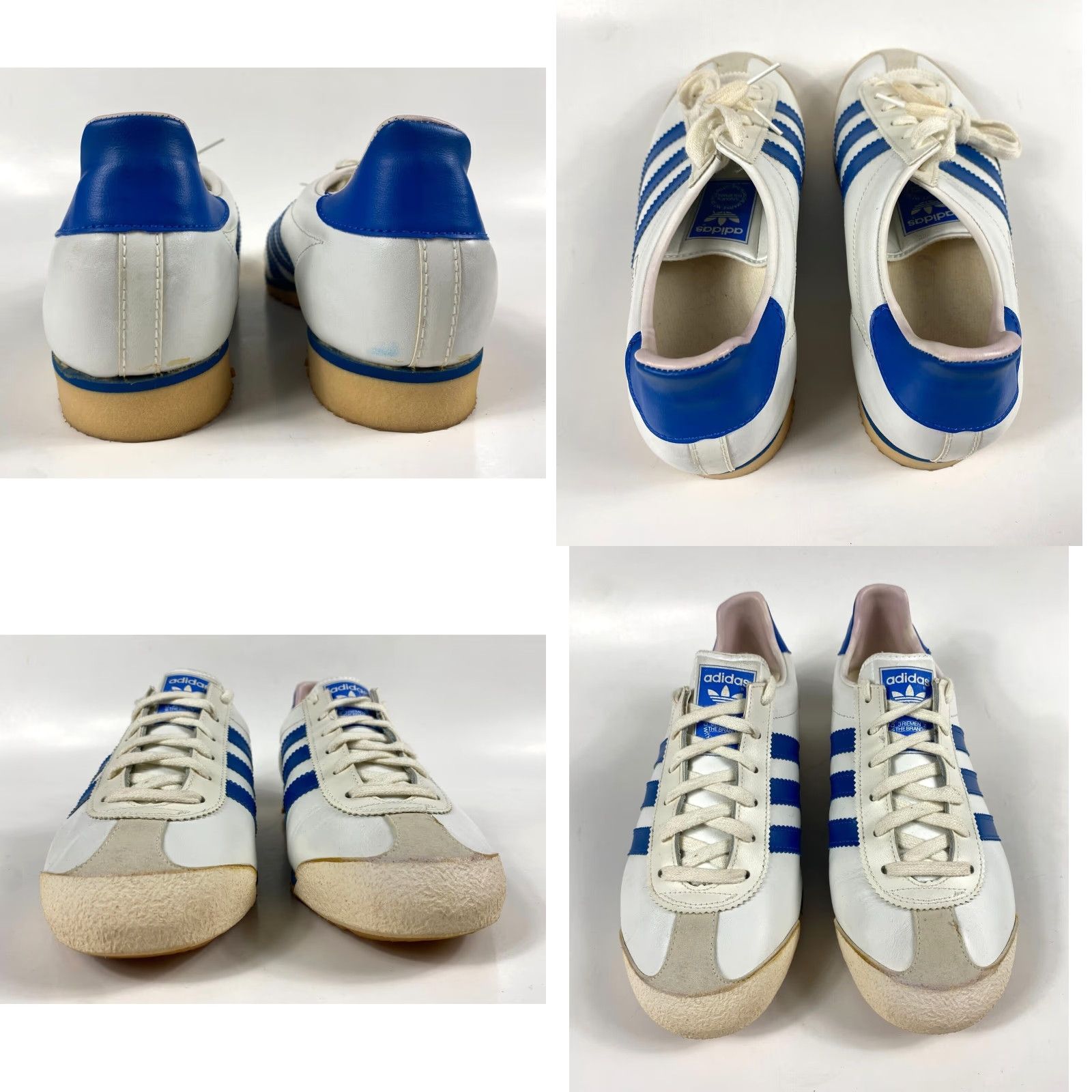 Adidas VINTAGE NOS Vintage 70s Adidas ROM Sneakers Made in West Germany Sz 6 Size US 6 / EU 39 - 9 Thumbnail