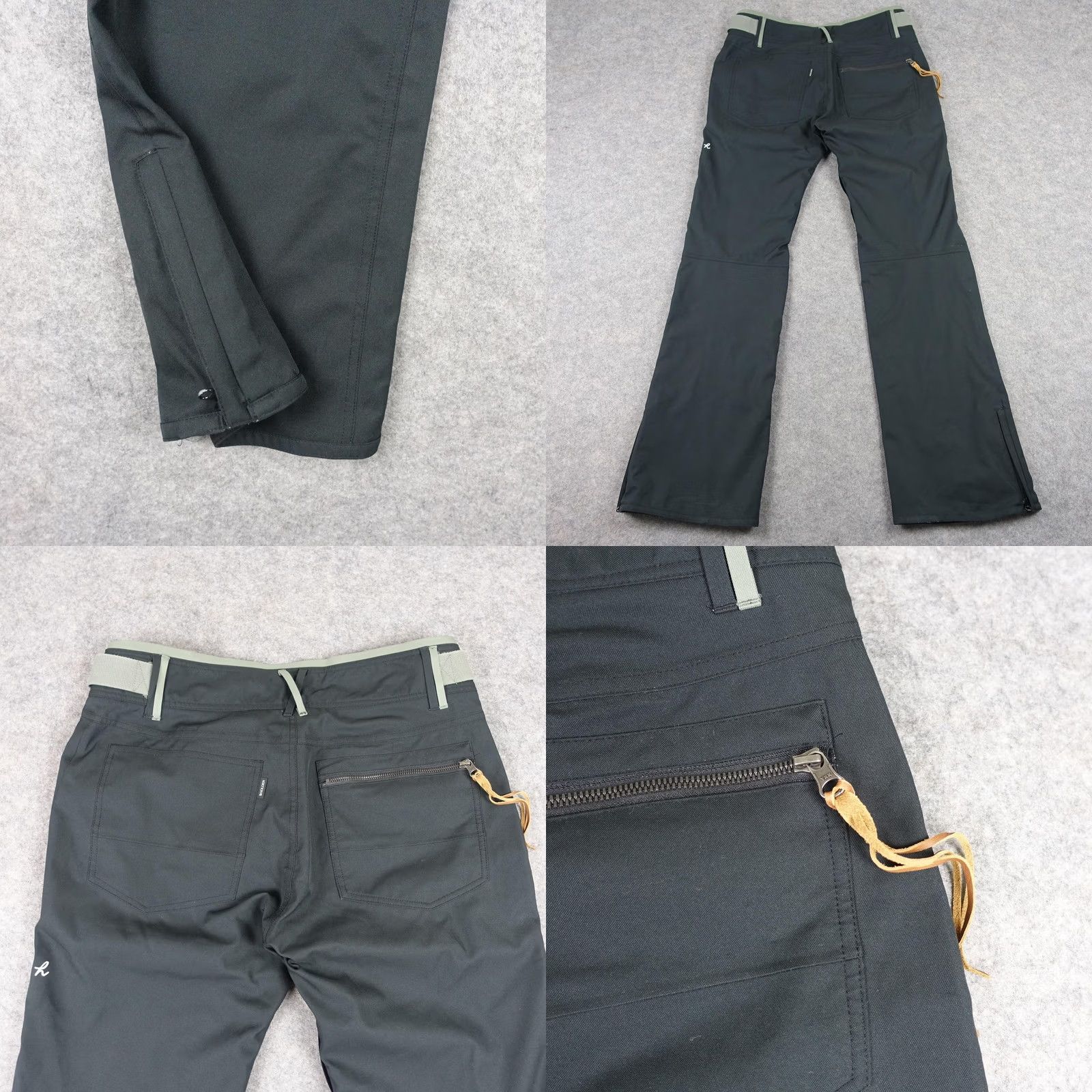Vintage Holden Snow Pants Mens XL Black Waterproof Adjustable Waist Pockets Winter Ski Pants Mens XL Black Waterproof Adjustable Waist Pockets Winter Size US 36 / EU 52 - 8 Thumbnail