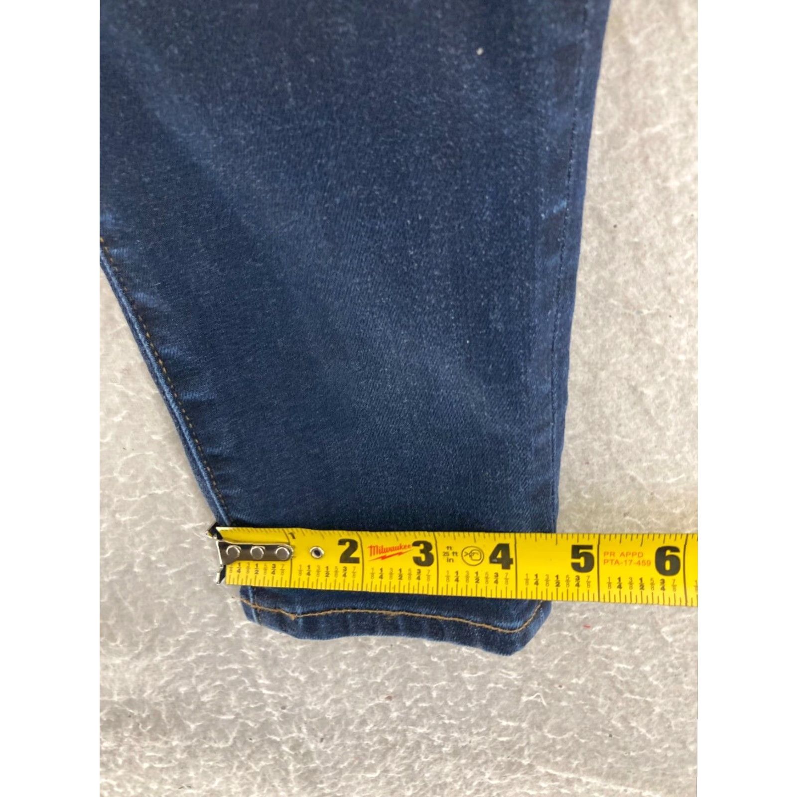Madewell Madewell Womens High Rise Skinny Jeans Blue Cotton Blend Size 26 Size 26" / US 2 / IT 38 - 6 Thumbnail