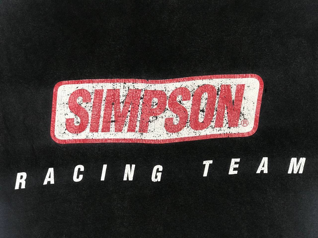 Vintage Vintage rare Simpson Racing Team Size US M / EU 48-50 / 2 - 3 Thumbnail