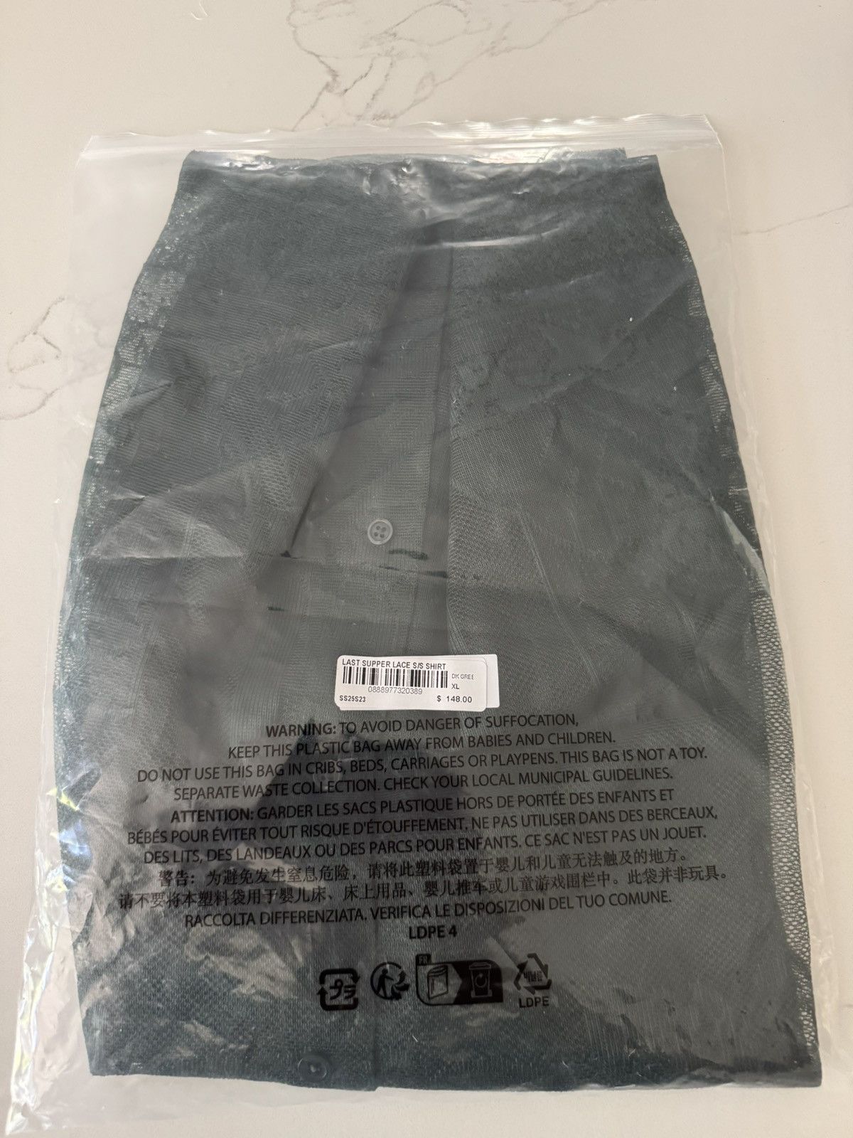 Supreme Supreme Last supper Lace shirt Size US XL / EU 56 / 4 - 2 Thumbnail