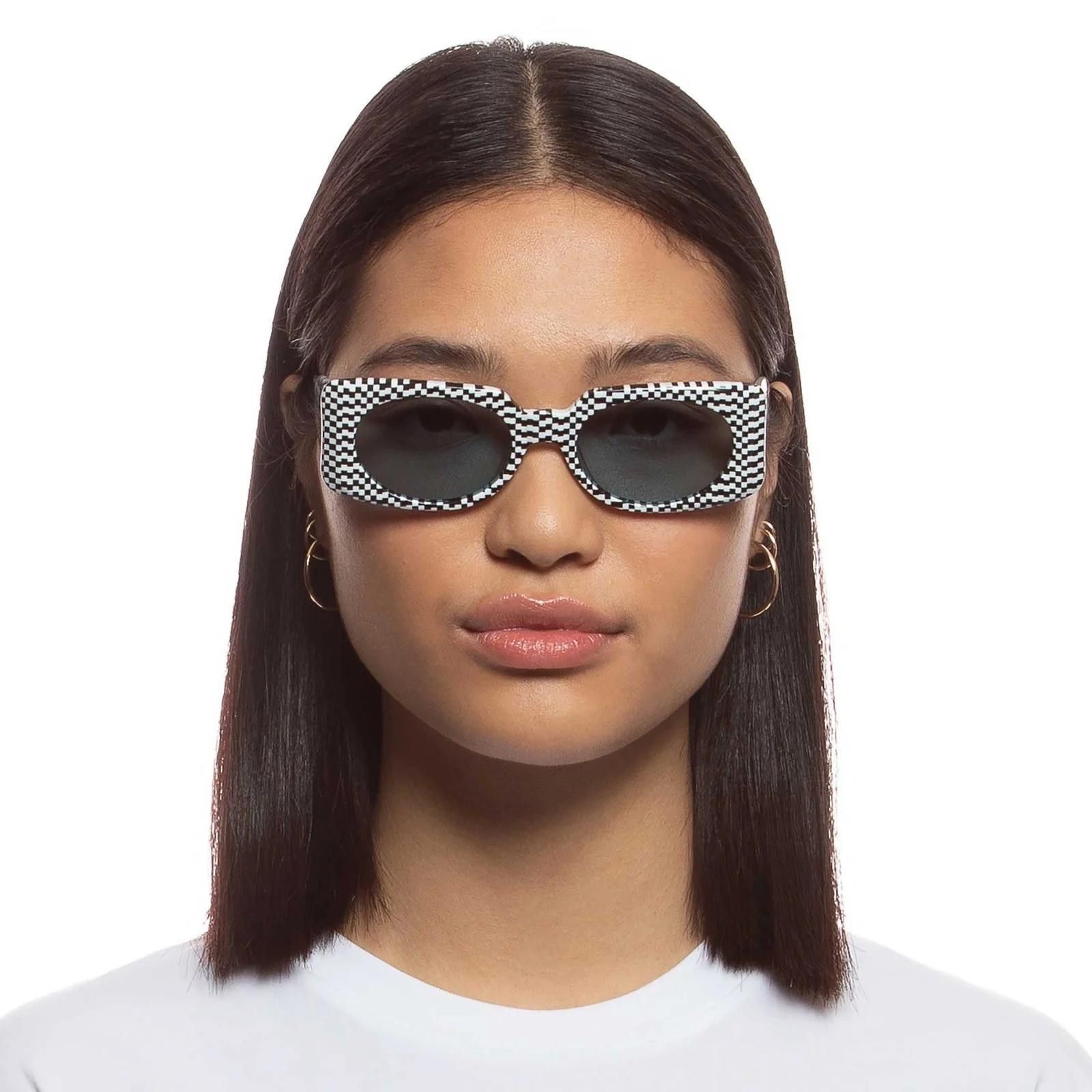 Le Specs New le specs sunglasses bow down monochrome check Size ONE SIZE - 3 Thumbnail
