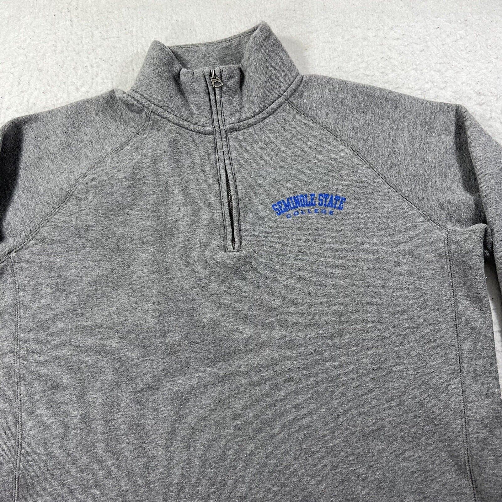 Jansport Seminole State College Raiders Jansport Sweatshirt 1/4 Zip Size XXL / US 16-18 / IT 52-54 - 3 Thumbnail