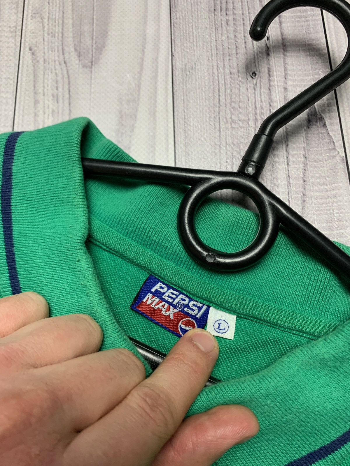 Pepsi × Vintage Pepsi max vintage polo T-shirt Size L Size US L / EU 52-54 / 3 - 2 Thumbnail