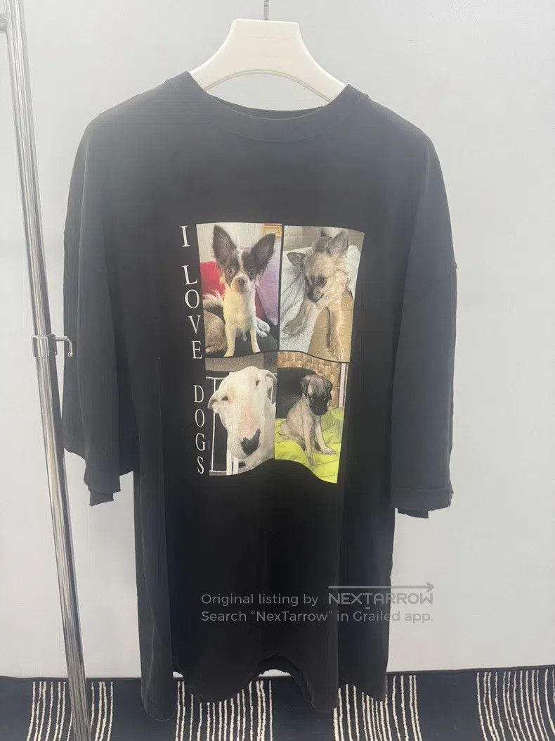 Balenciaga Balenciaga Dog Short Sleeve Size US M / EU 48-50 / 2 - 1 Thumbnail