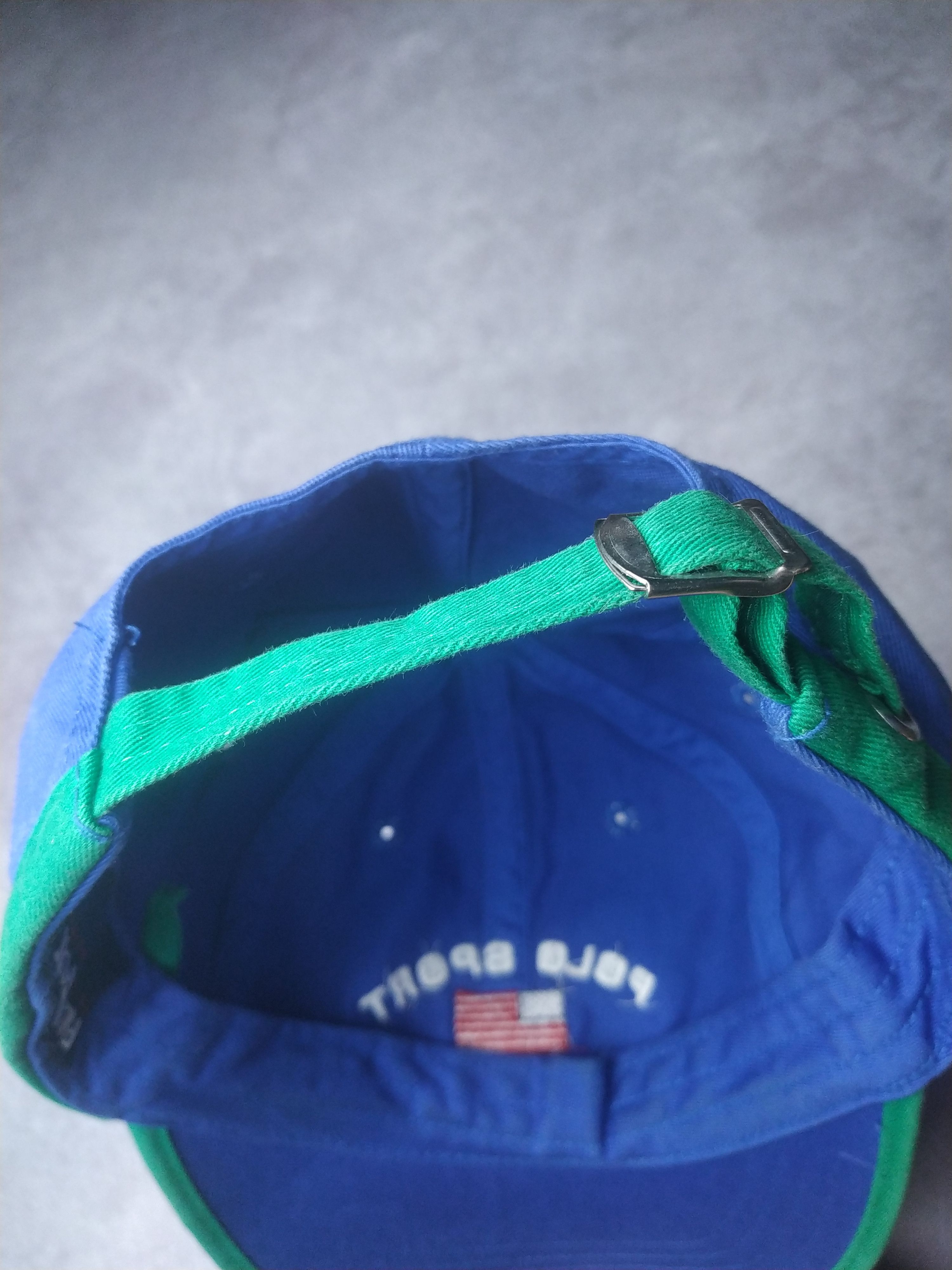 Polo Ralph Lauren Vintage 90s Polo Sport Ralph Lauren Hat Cap USA Flag Size ONE SIZE - 9 Thumbnail