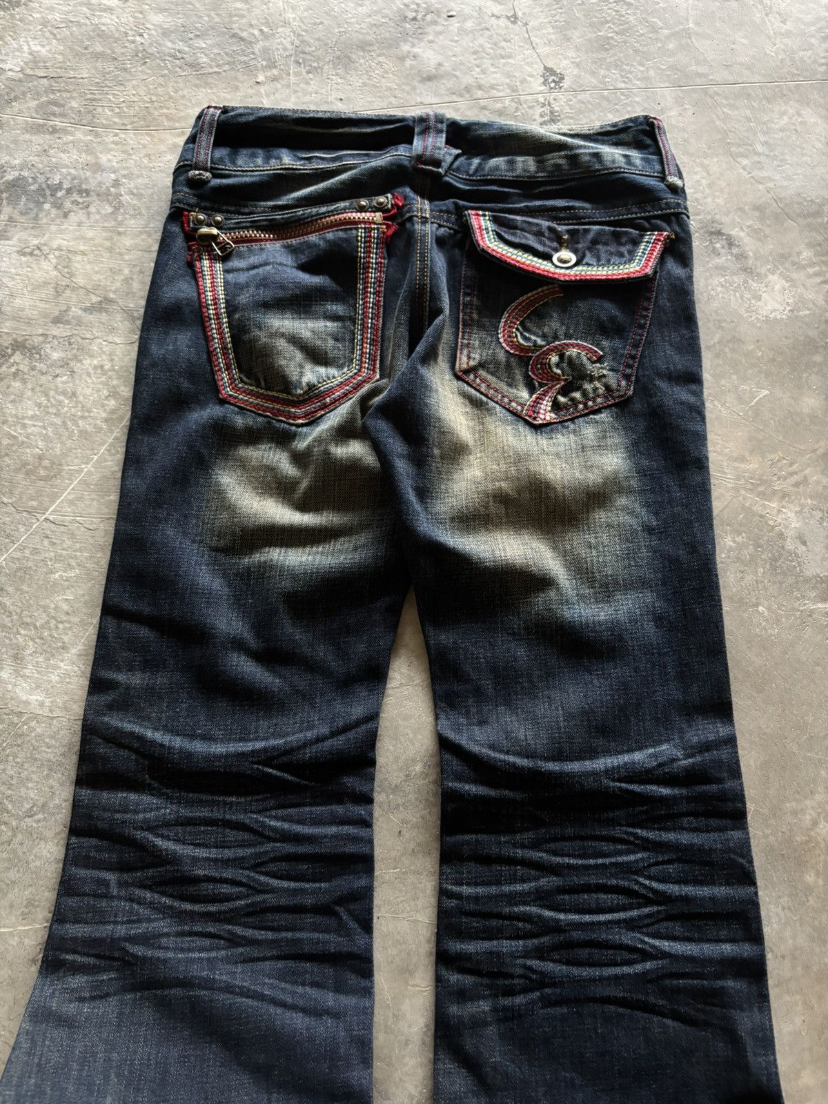 If Six Was Nine flare classical elf japanese mud wash mudmax style rusty Size 30" / US 8 / IT 44 - 11 Thumbnail