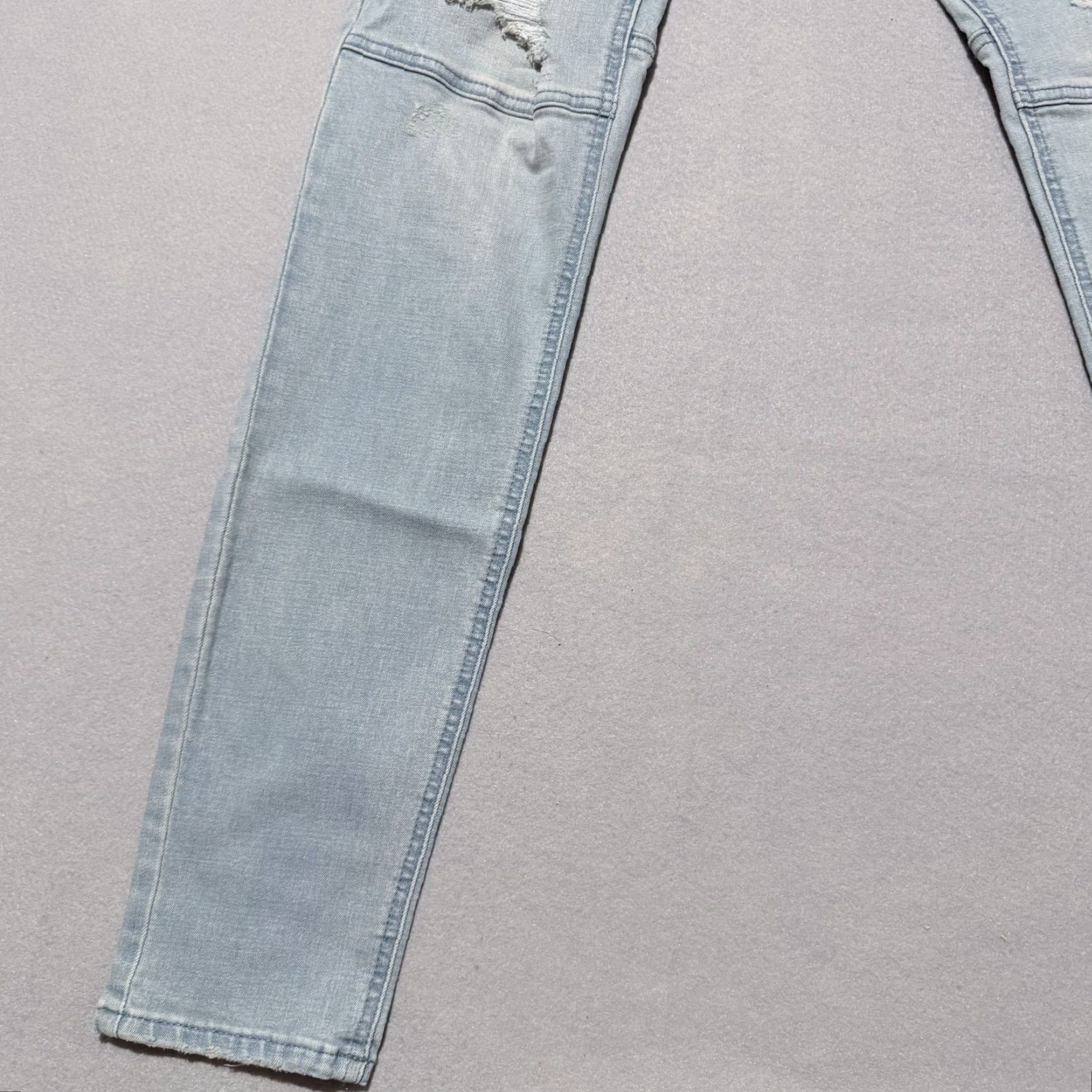 Pacsun Pacsun Biker Skinny Jeans Men Denim Active Stretch Distressed - 32x32 Blue 5-Pocket 32x32 Jeans Size US 32 / EU 48 - 5 Thumbnail