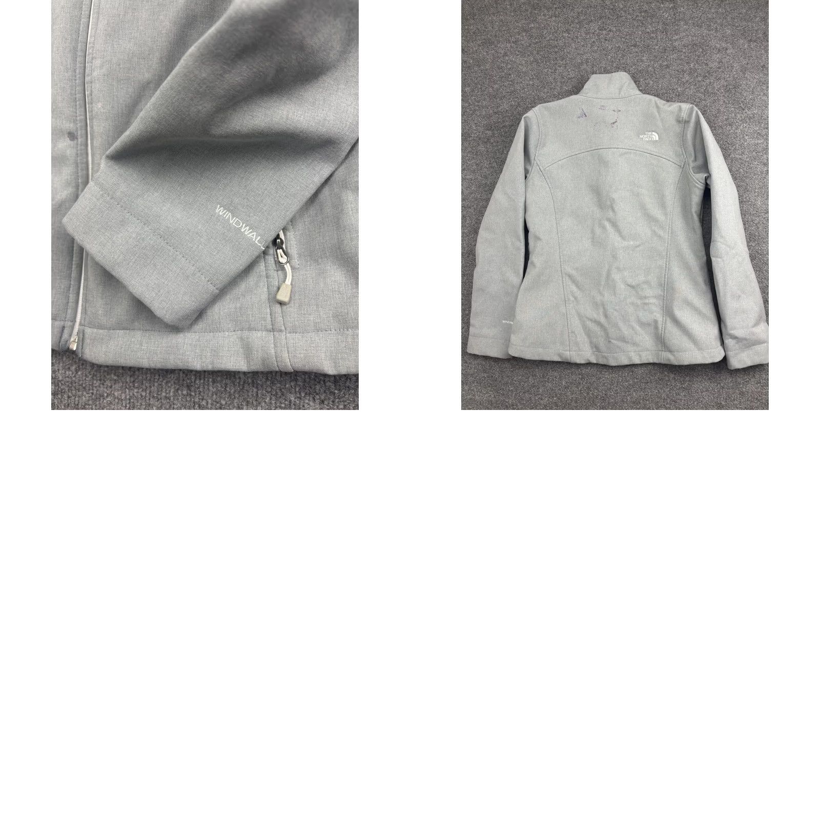 The North Face The North Face Jacket Womens M Gray WindWall Softshell Full Zip Outdoor Weather Windbreaker Casual Travel Workwear Mens Womens Size M / US 6-8 / IT 42-44 - 8 Thumbnail