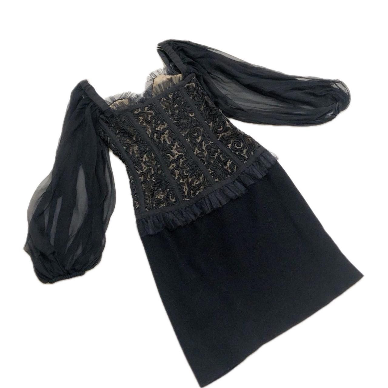 Yves Saint Laurent Yves Saint Laurent Lace Sweetheart Bustier Ballon Dress Size M / US 6-8 / IT 42-44 - 6 Thumbnail